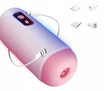 СЕКС ИСКУССТВЕННАЯ ВАГИНА 8 ФУНКЦИЙ USB МАСТУРБАТОР
