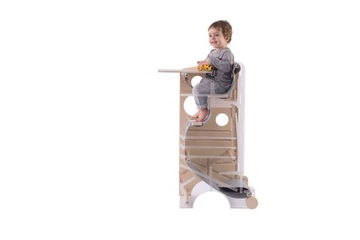 Кухонный помощник MONTESSORI Learning Tower 3в1 БЕЛЫЙ