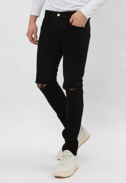 ASOS_RELIGION SPODNIE JEANS SKINNY FIT FORCE 36/34