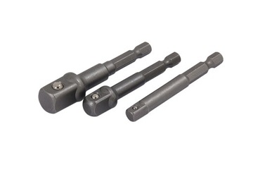 ADAPTERY WKRĘTARKI WIERTARKI 1/4 3/8 1/2' REDUKCJE