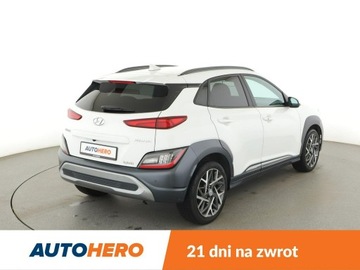 Hyundai Kona I Crossover Facelifting 1.6 GDI Hybrid 141KM 2022 Hyundai Kona XLine+ HEV automat navi kamera, zdjęcie 6