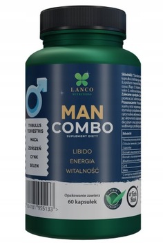 LANCO NUTRITION MAN COMBO 60 КАПСУЛ СЕКСУАЛЬНАЯ ЭФФЕКТИВНОСТЬ ЛИБИДО СЕКС