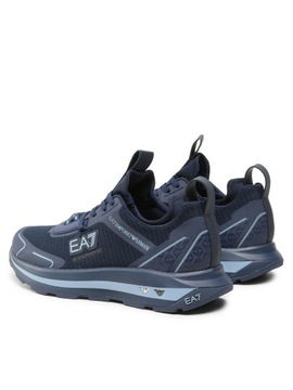 EA7 EMPORIO ARMANI Sneakersy X8X089 XK234 S639 Tri.Blk Iris/Ash.Blu