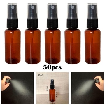 50 шт. многоразовые дорожные распылители