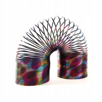 DUŻA SPRĘŻYNA MAGICZNA 15CM KOLOROWA ZABAWKA