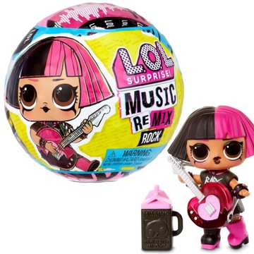 LOL Remix Rock Dolls кукла-сюрприз BIG BALL MGA