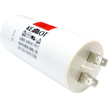 Kondensator 40uF 450V do silników jednofazow