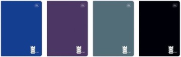 Блокнот А5/60 Grid One Color Interprint x10 шт. МИКС