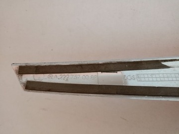 CHRÓM LIŠTA KRYT ZADNÍ A2227570089 MERCEDES W222
