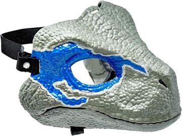 Маска динозавра с движущейся челюстью, маски динозавра-раптора, маска головы животного динозавра