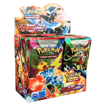 КАРТЫ POKEMON SCARLET & VIOLET КОРОБКА 360 КАРТ