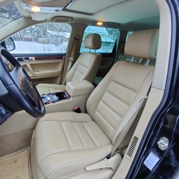 Volkswagen Touareg I 3.0 TDI 225KM 2007 Volkswagen Touareg Volkswagen Touareg 3.0TDI V6 4x4 Jasne Skory Super Kond, zdjęcie 14