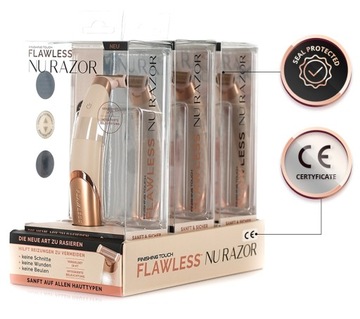 БЕЗУПРЕЧНАЯ ЖЕНСКАЯ ЭЛЕКТРИЧЕСКАЯ ТРИЦОВКА NU RAZOR - АККУМУЛЯТОР