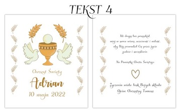 PAMIĄTKA CHRZTU ŚWIĘTEGO PUDEŁKO DREWNIANE NA PIENIĄDZE PREZENT CHRZEST