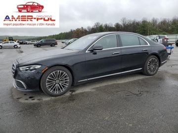 Mercedes 2022 Mercedes-Benz Klasa S 580 4Matic 2022 4.0l 4.0 Benzyna 496KM