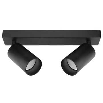 LED SPOT на трубке GU10, ПОДВИЖНЫЙ ОТРАЖАТЕЛЬ, накладной монтаж