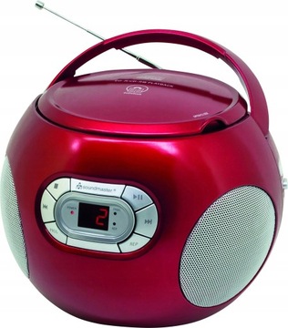 Radio Boombox Audiobook CD FM Soundmaster SCD5701RO