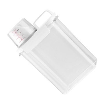 Пластиковый контейнер для стирального порошка, ящик для хранения моющего средства, 1,8 л