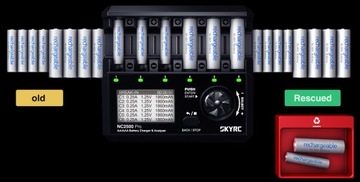 SkyRC NC2500 Pro Ładowarka AA/AAA NiMH/NiCD 2,5A