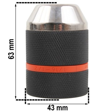 Держатель сверл, самозажимной, головка 1/2, адаптер SDS PLUS