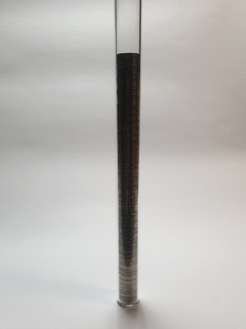 SKARBONKA Rurka szklana PREZENT 5zł (3500 zł)