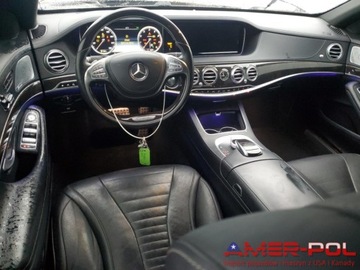 Mercedes Klasa S W222 2017 Mercedes-Benz Klasa S 550_4MATIC_4x4_4.6 L_449 km_2017r 4.6 Benzyna 449KM, zdjęcie 6