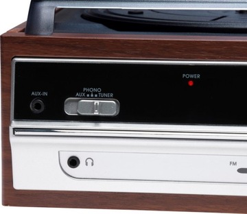 Проигрыватель с FM-радио и динамиками Denver VPR190MK2