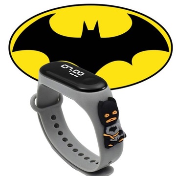 ДЕТСКИЕ СВЕТОДИОДНЫЕ ЧАСЫ SMARTBAND BATMAN BAND