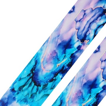 F101 FOLIA TRANSFEROWA 10cmx4cm - BLUE MARBLE
