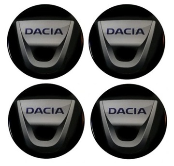 DACIA 70mm NAKLEJKI NA FELGI DEKIELKI KOLPAKI