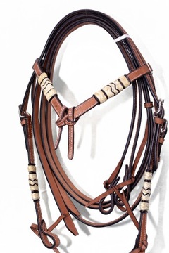 ЗАПАДНАЯ УЗДЕЧКА ИЗ США РАЗМЕР ПОВОДА. Полный