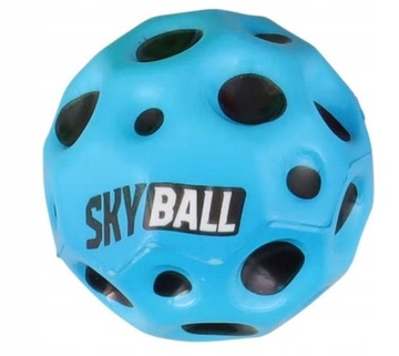 Piłka piłeczka odbijająca się meteor Sky Ball niebieska
