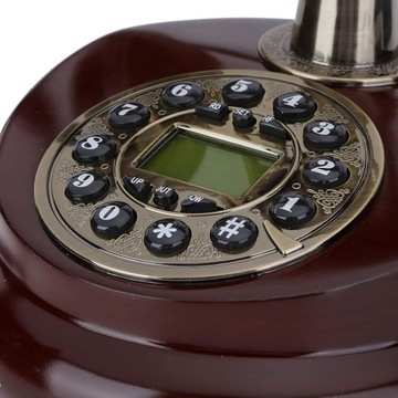 Przewodowy Telefon Retro, Vintage Telefon do Domu