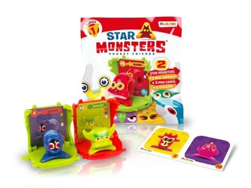 STAR MONSTER SACHET SERIES 1 МИНИ-КАПСУЛЫ - КОРОБКА 12 шт.