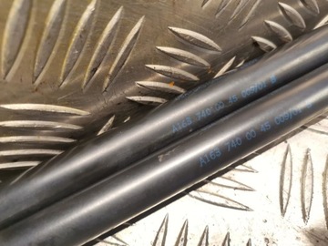 MERCEDES-BENZ ML W163 LEVÝ STRANA TLUMIČ KRYT ZADNÍ KUFRU