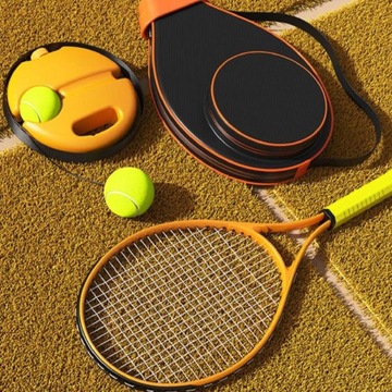 Solo Tennis Tool Urządzenie treningowe do tenisa do gry w ćwiczenia Indoor Red