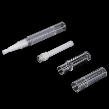 5 sztuk pustego długopisu, pisaka do wybielania zębów, lakieru do paznokci i rzęs