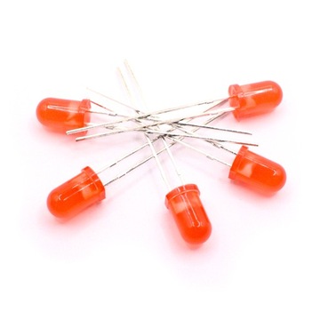 Dioda LED czerwona 5mm
