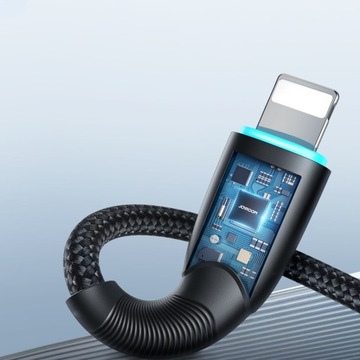 Кабель для iPhone Starry Series USB-A - Lightning 3A 1м черный