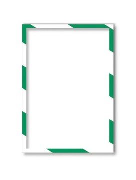 Magnetoplan Koszulka magnetyczna A4 zielono-biała
