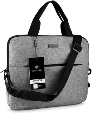 Torba na laptopa 15,6' damska męska lekka duża pojemna pokrowiec ZAGATTO