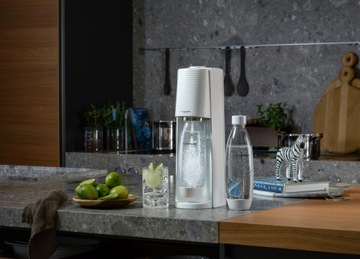 Soda Stream SATURATOR Terra WHITE + бутылка
