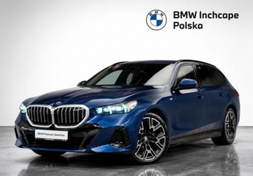 BMW Seria 5 G90-91 Touring 2.0 520d 197KM 2025 BMW Seria 5 d 197 KM Touring, Hak, M Sport, Harman Kardon, Fotele klimatyz