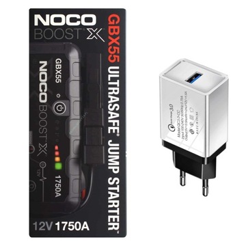 NOCO GBX55 BOOST JUMP STARTER 1750A+ ŁADOWARKA USB