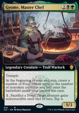 Karta Magic: The Gathering Gyome, Master Chef Hasbro