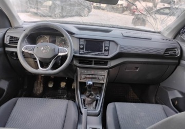 Volkswagen T-Cross SUV 1.0 TSI 95KM 2021 Volkswagen T-Cross 2021r, SALON POLSKA. 1.0 TSI. Uszkodzony prawy przod i, zdjęcie 6