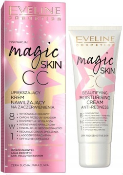 Eveline Magic Skin CC Крем от покраснений 8в1