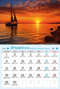 Альбом настенный календарь А3 2025. Экзотические пейзажи