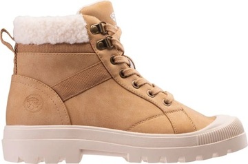 DAMSKIE BUTY ZIMOWE OCIEPLANE TRAPERY ALNAIR MID W ROZMIAR 37
