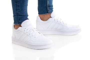 BUTY ADIDAS DAMSKIE HOOPS 3.0 GW0433 BIAŁE